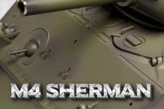 upgraded 1:16 scale RC M4 Sherman tank