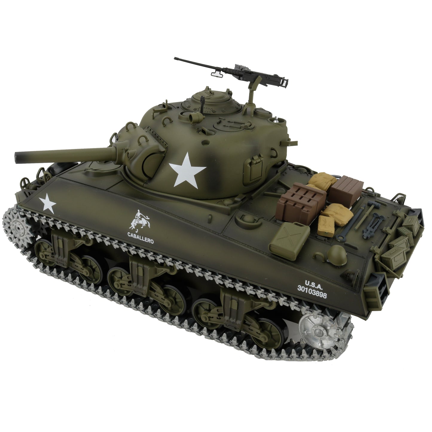 M4 Sherman RC Tank Model 1:16 Upgraded Version