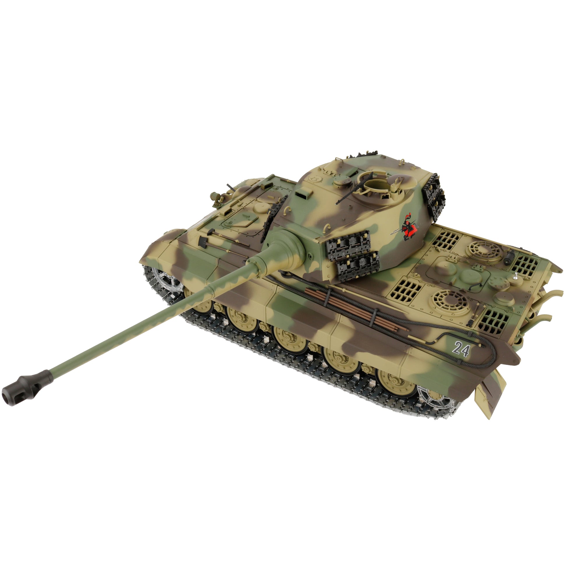 Panzerkampfwagen VI Ausf.B Tiger II RC Tank Model 1:16 Upgraded Version