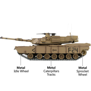 M1 Abrams RC Tank Model 1:16 Upgraded Version