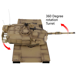 M1 Abrams RC Tank Model 1:16 Upgraded Version