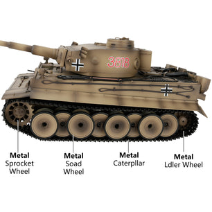 Panzerkampfwagen VI Tiger I RC Tank 1:16 Upgraded Version