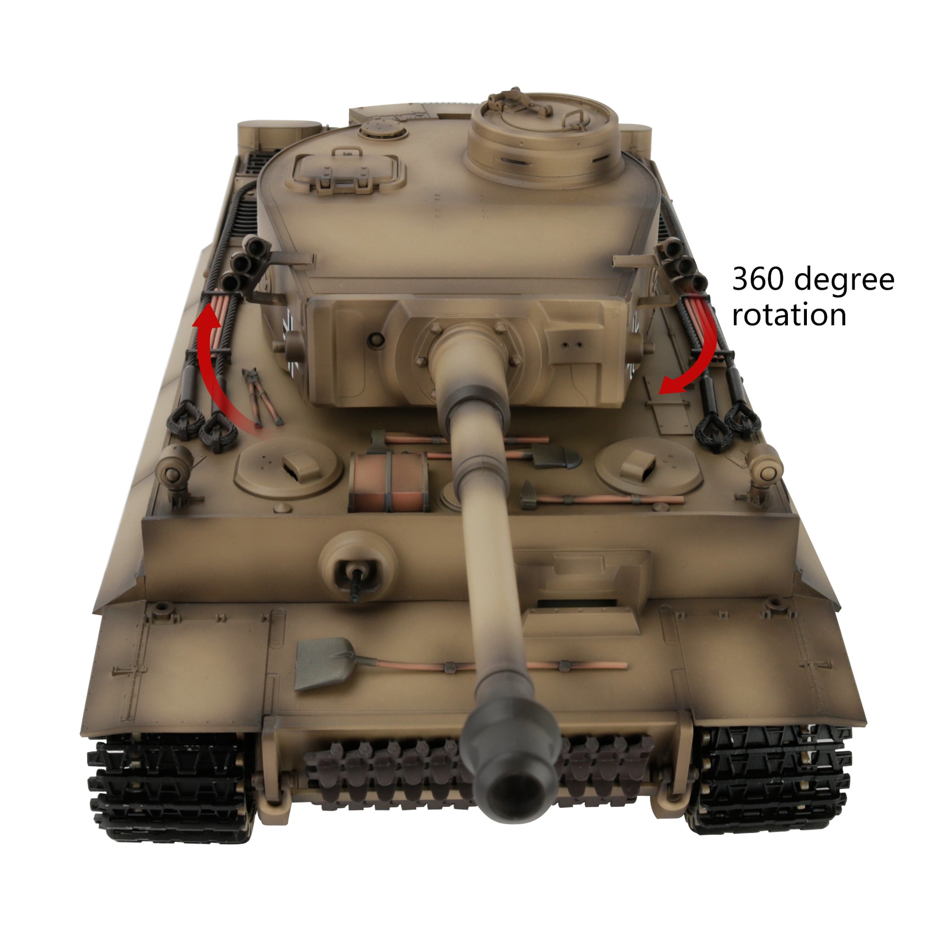 Panzerkampfwagen VI Tiger I RC Tank 1:16 Upgraded Version