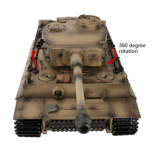 Panzerkampfwagen VI Tiger I RC Tank 1:16 Upgraded Version