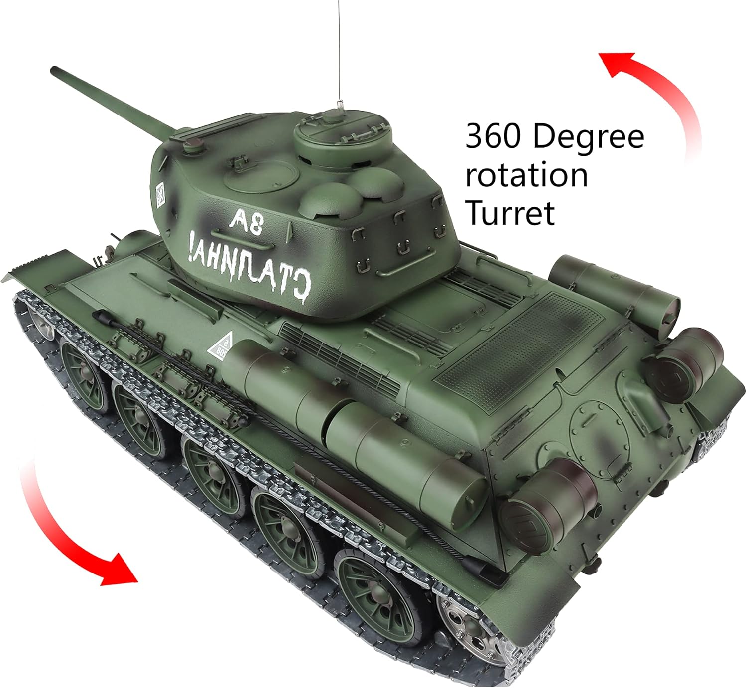 T-34 Средний танк RC Tank Model 1:16 Upgraded Version