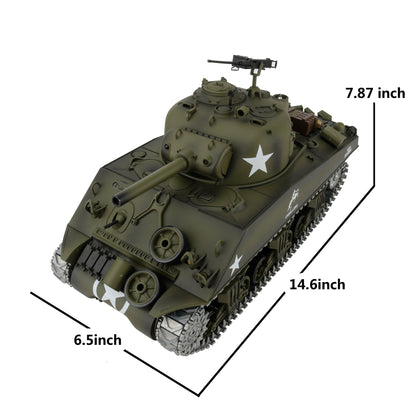 M4 Sherman RC Tank Model 1:16 Upgraded Version