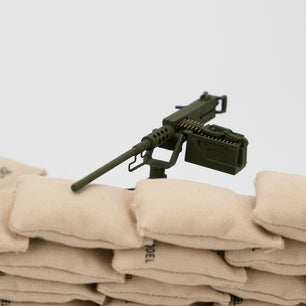 1:16 Browning M2 Machine Gun Desert Yellow – Hand-Painted