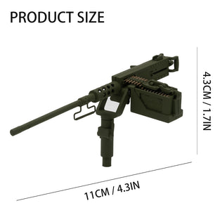 1:16 Browning M2 Machine Gun Army Green – Hand-Painted