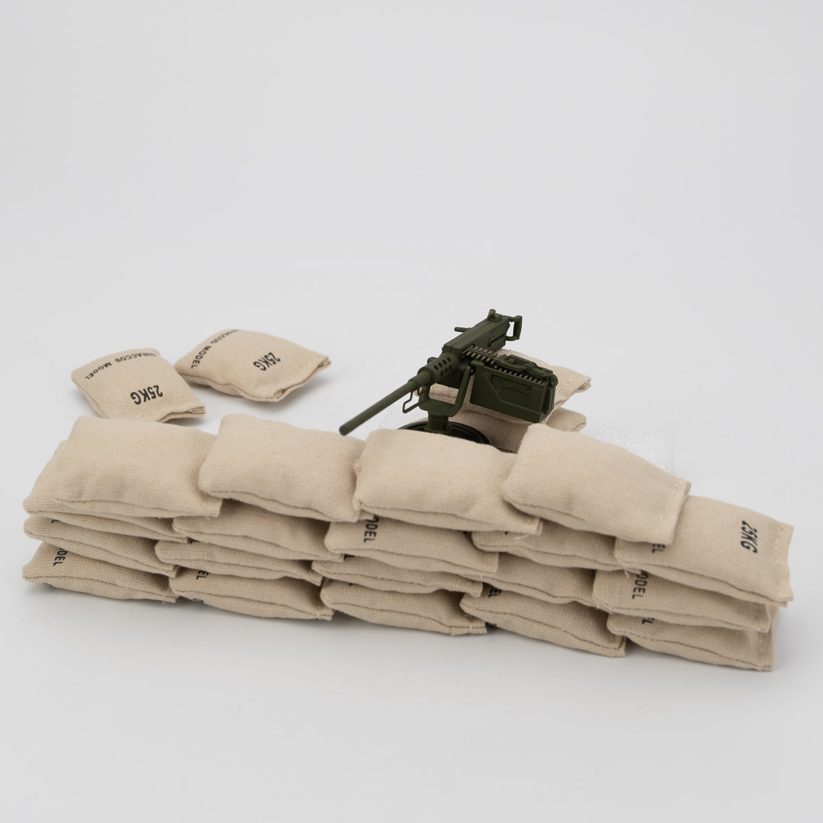 1:16 Sandbag Model 24PCS – Handcrafted
