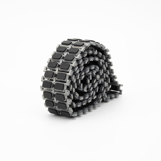 1:16 Metal Tracks with Rubber Pads – Upgraded for Heng Long M1A2